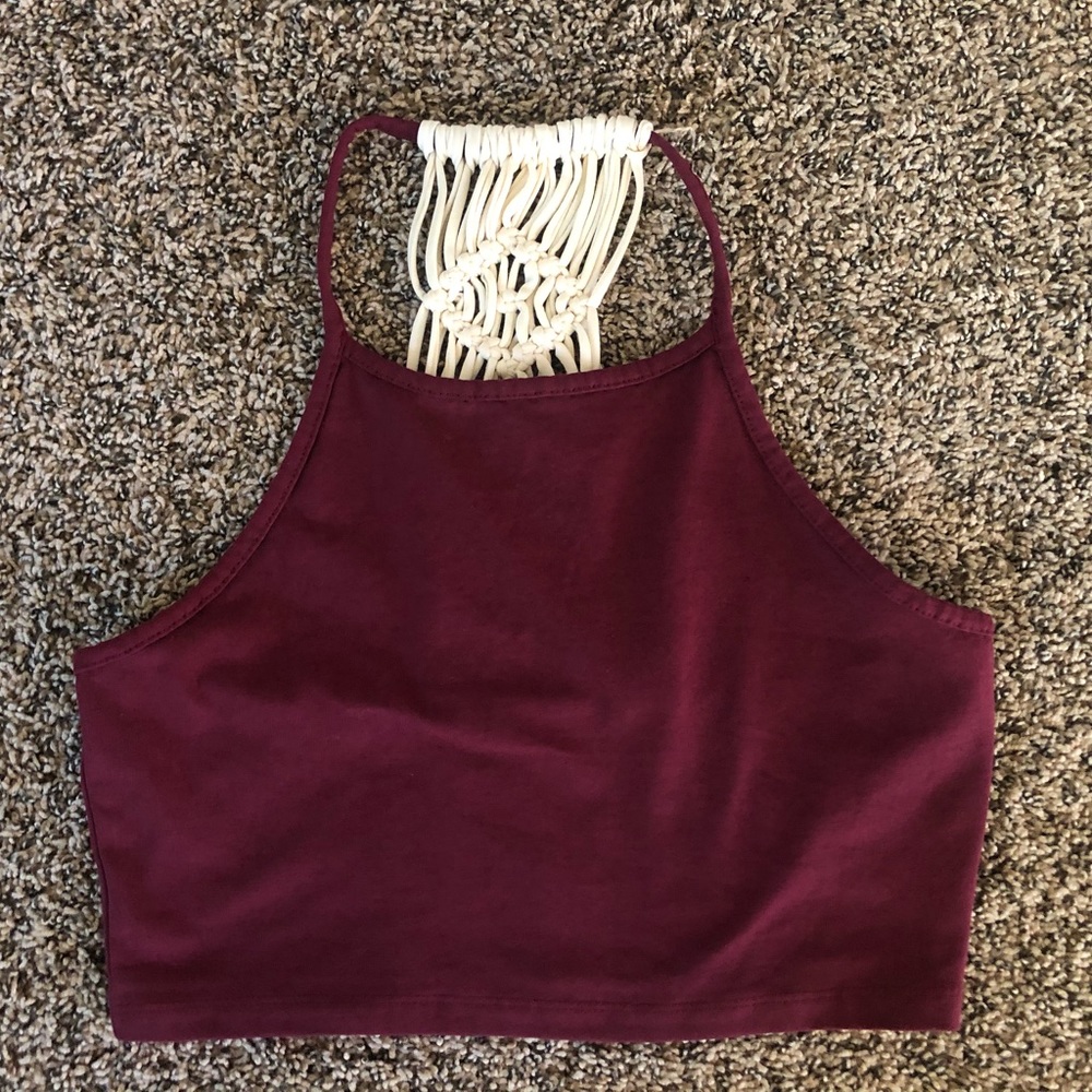 Empyre crochet crop top